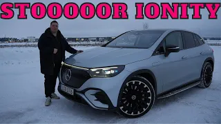 Mercedes EQE SUV 500 till två nya laddstationer värda att besöka | Elbilsmagasinet