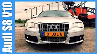 Audi S8 5.2 V10 Review | Lamborghini powered Limousine (English Subtitles)