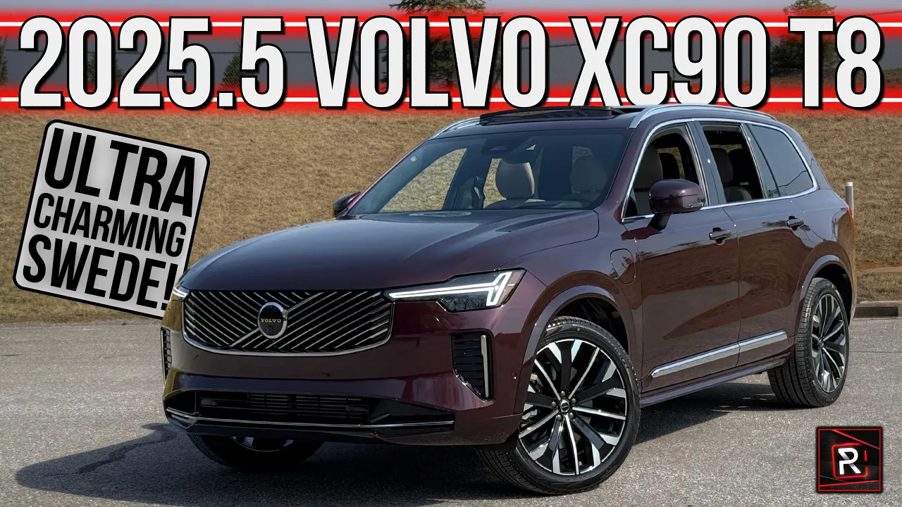 The 2025.5 Volvo XC90 T8 Hybrid Is An Ultra Luxurious SUV With Even More Scandinavian Charm