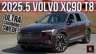 The 2025.5 Volvo XC90 T8 Hybrid Is An Ultra Luxurious SUV With Even More Scandinavian Charm