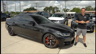 Is the BMW M5 a BETTER performance sedan than a 2024 Cadillac CT5-V Blackwing?