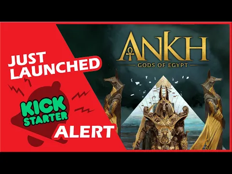 ️ Ankh Gods of Egypt | Kickstarter Board Game Alert and Details