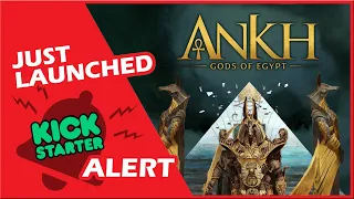 ⭐️ Ankh Gods of Egypt | Kickstarter Board Game Alert and Details