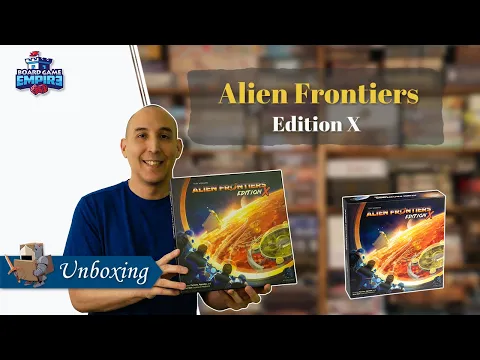 Alien Frontiers Edition X Unboxing