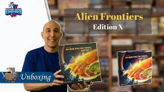 Alien Frontiers Edition X Unboxing