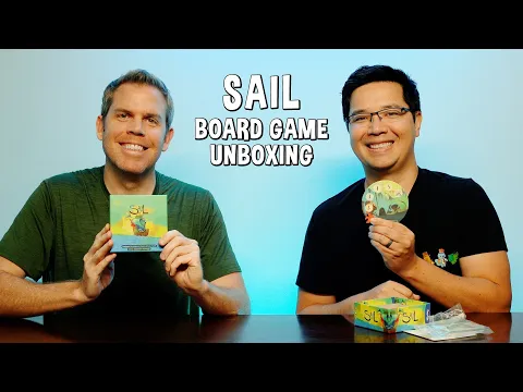 Unboxing Sail - Pirate Trick-Taking Board Game