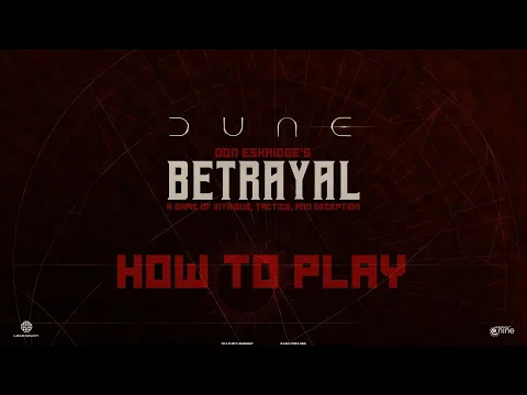 HOW TO PLAY | Dune: Betrayal