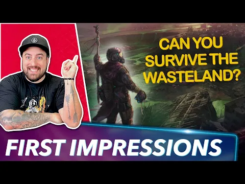 Rise of the Wastelands Board Game First Impression Review