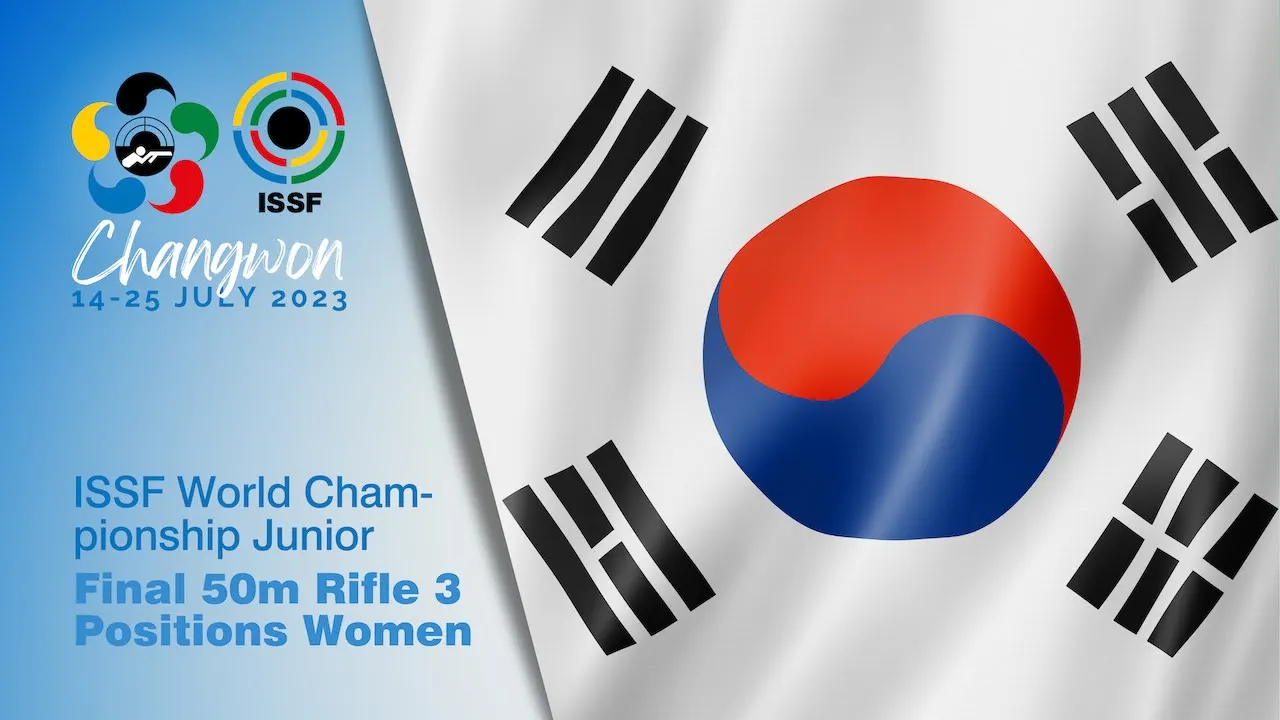 Junioren-WM Changwon (KOR) 2023: Final Gewehr 50m Dreistellung Juniorinnen