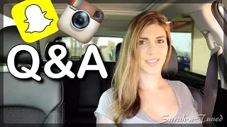 Questions & Answers! // Sarah-n-Tuned