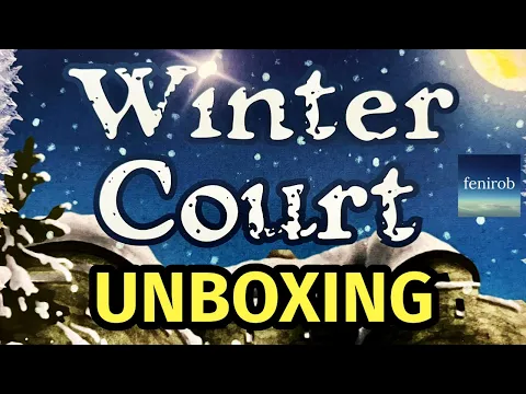 Winter Court Board Game | Unboxing (No Talking)