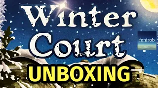 Winter Court Board Game | Unboxing (No Talking)