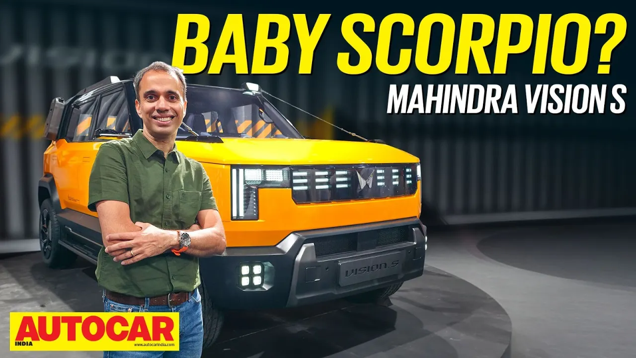 Mahindra Vision S concept - Sub-4 meter SUV for off-roading! | Walkaround | Autocar India