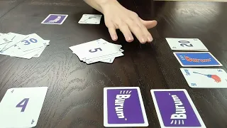 Play of a Round of the Burum Card Game #cardgames #BurumMakesSweepingFun #fun