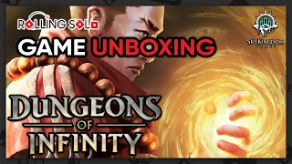 Dungeons of Infinity: Deluxe Edition & Kingdom Cost Expansion | Game Unboxing