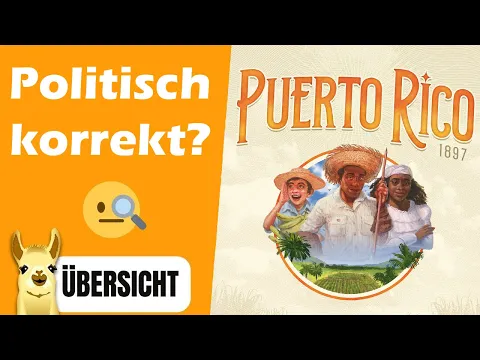 Puerto Rico 1897 / Brettspielklassiker ohne Kolonialismus und Sklaven