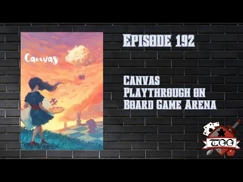 Canvas Board Game Playthrough on Board Game Arena | Full Gameplay & Strategy