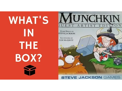 What's in the Box: Munchkin 2016 Guest Artist Edition