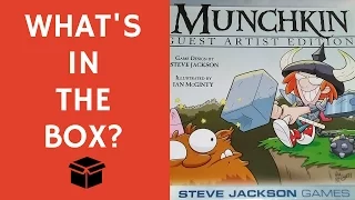 What's in the Box: Munchkin 2016 Guest Artist Edition