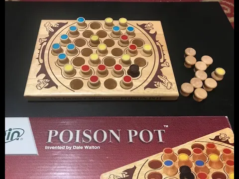 Poison Pot. Conquer the cauldron! Abstract game.