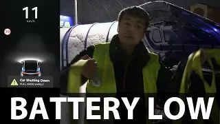 What to do if your Tesla runs out of juice