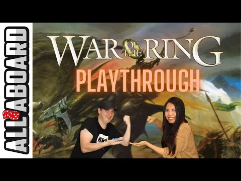 War of the Ring Second Edition Board Game Full Playthrough 2-Player (Ep 14)
