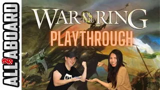 War of the Ring Second Edition Board Game Full Playthrough 2-Player (Ep 14)