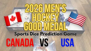2026 Men’s Hockey Olympic Gold Medal Sports Dice Prediction Game