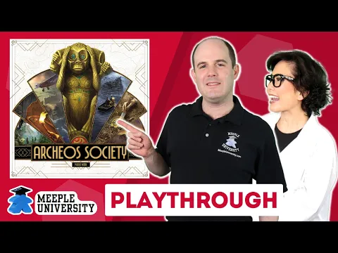 Archeos Society - Live Playthrough Board Game and Giveaway
