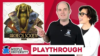 Archeos Society - Live Playthrough Board Game and Giveaway