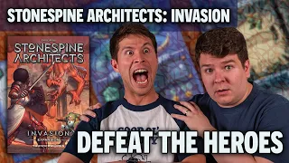 Stonespine Architects: Invasion | Put Your Dangerous Dungeons To The Test! | Kickstarter Preview