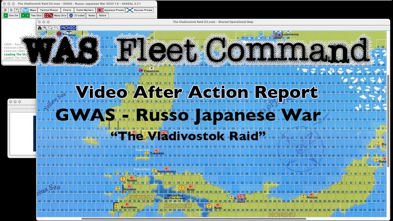 GWAS Video AAR - Russo Japanese War - The Vladivostok Raid
