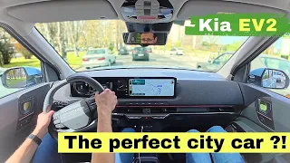 City & highway Driving of the 2026 KIA EV2
