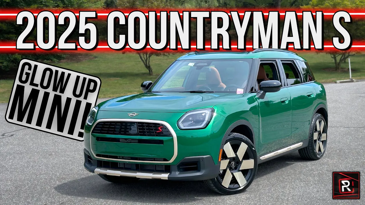 The 2025 Mini Countryman S Is A Chic & Modern Big-Small SUV With Tons Of British Charm