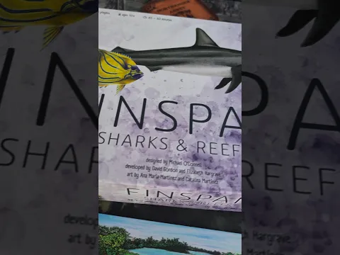 Have you heard about the expansion to Finspan? Sharks & Reefs!!
