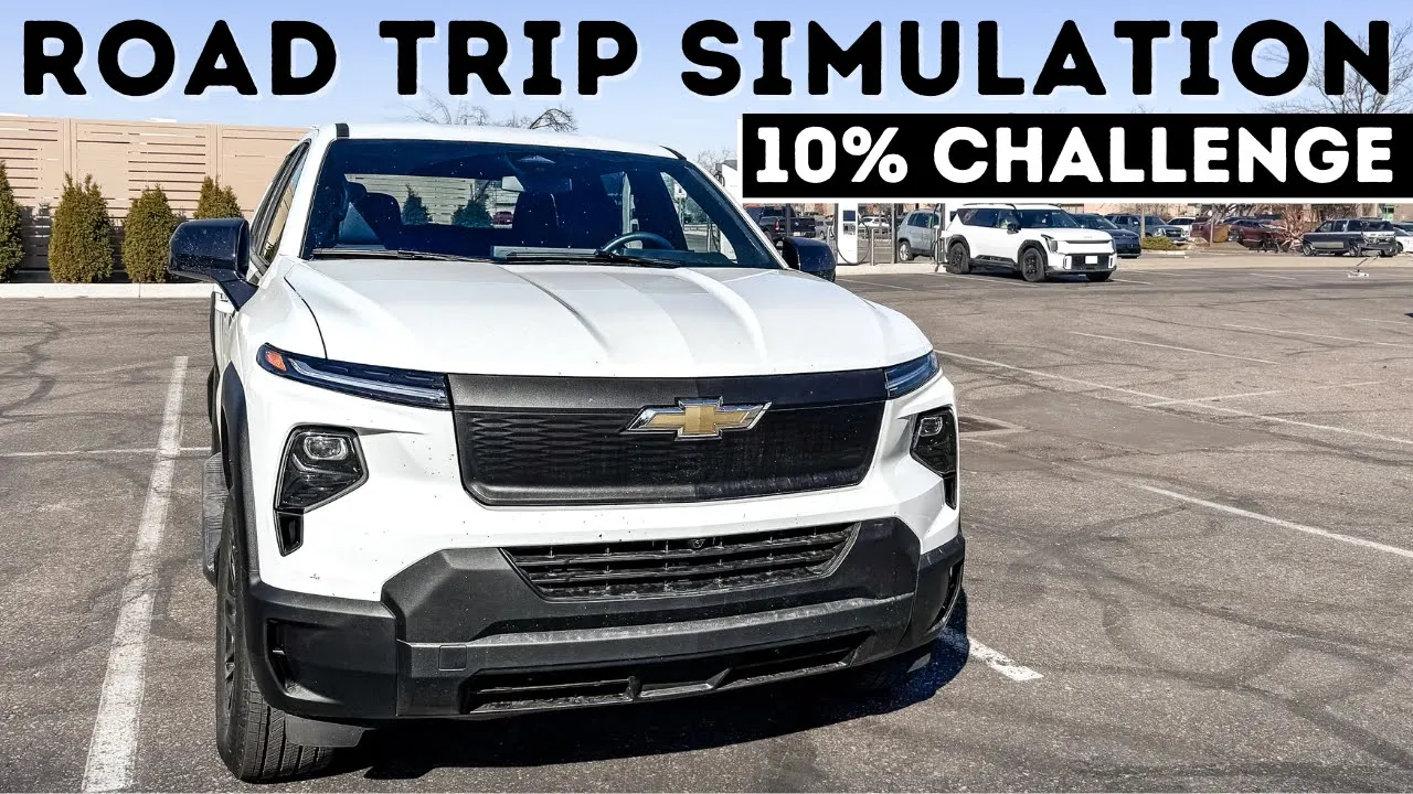 The Chevy Silverado EV 4WT Smashes Records! Insane Road Trip Performance - 10% Challenge