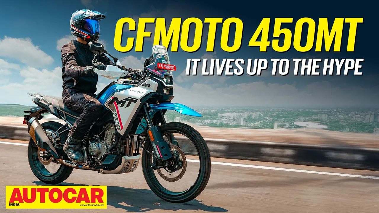 CFMoto 450MT review - Ridden in India! | First Ride | Autocar India
