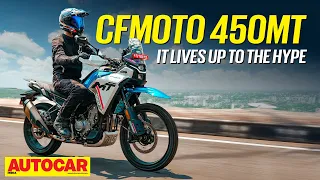 CFMoto 450MT review - Ridden in India! | First Ride | Autocar India