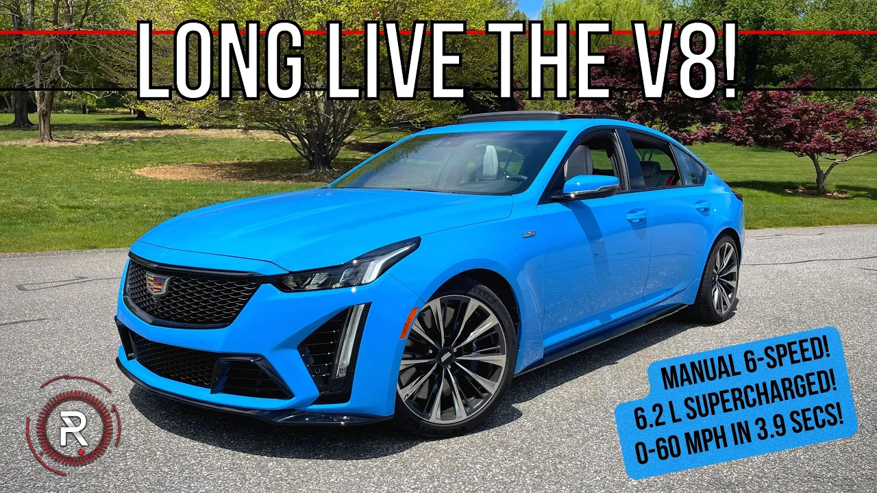 The 2022 Cadillac CT5-V Blackwing 6MT Is A Farewell Nod To Driving Enthusiasts