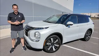 The 2026 Mitsubishi Outlander SEL is an updated AWD compact SUV