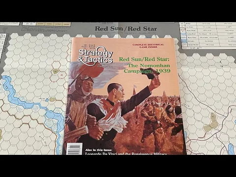 Red Sun/Red Star: The Nomonhan Campaign, 1939 (S&T#158) - Unbagging and Page Turn
