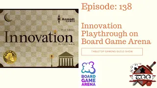 Innovation Playthrough on Board Game Arena