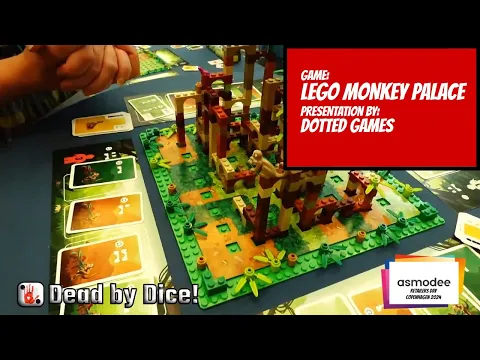 Monkey Palace Lego boardgame | presented by publisher Dotted Games