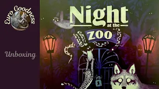 Night at the Zoo Board Game Unboxing