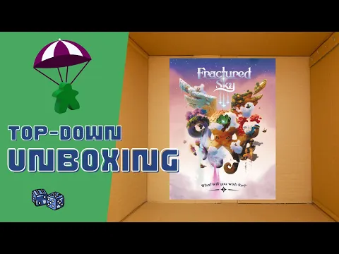 Fractured Sky Board Game Unboxing - Deluxe Edition