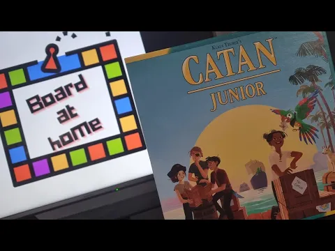 Board At Home Plays: Catan Junior (Board With Kids)
