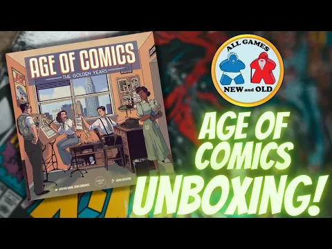 Age of Comics: The Golden Years (Unboxing!)