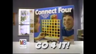 'Connect Four' game (Milton-Bradley, 1991) Commercial