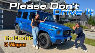2025 Mercedes G580 +EQ  Technology / OMG She's in LOVE 😍