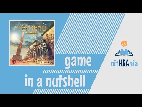 Game in a Nutshell - Tekhenu SOLO rules (how to play)